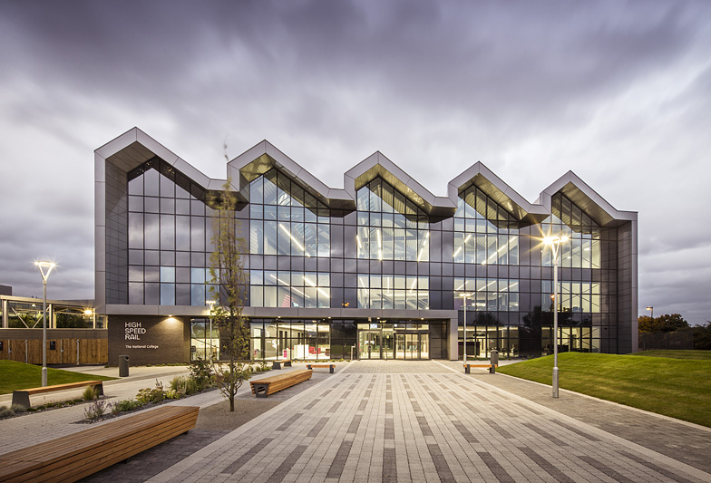 Architecture-NCHSR Doncaster-high-speed-rail-front